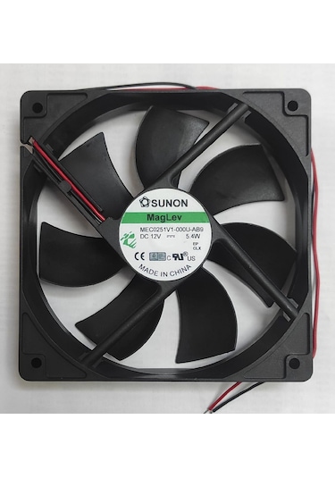 Sunon Mec0251v1-000u-ab9 ,120x25mm 12vdc 108-cfm 2-kablo Fan