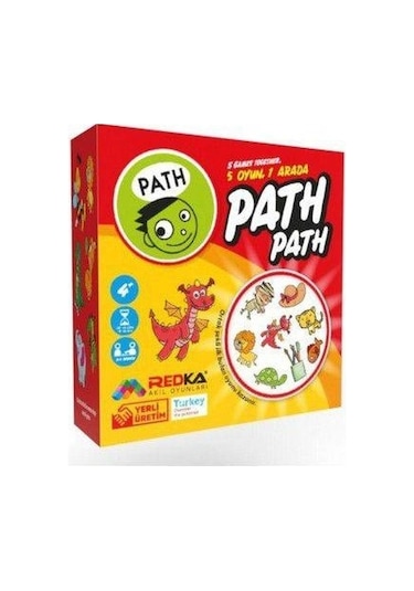 Redka Path Path Yerli Dobble Kutu Oyunu