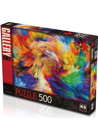 Ks Games 500 Parça Puzzle Color Universe
