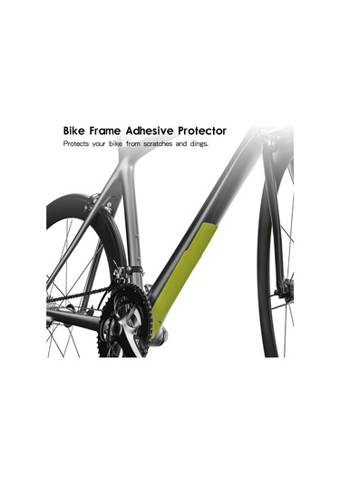 Neevoyu Mtb Ve Yol Bisikletleri İçin Dayanıklı Pvc Çerçeve Koruyucu Çıkartma