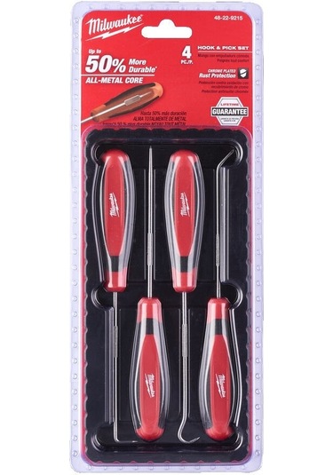 Milwaukee Conta Keçe Sökücü Kanca Set 4 Parça 4932499471