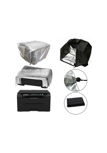 Sones 3d Yazıcı Su Geçirmez Fotokopi Makinesi Toz Kapağı, Boyut: 70x45x30cm Siyah Siyah