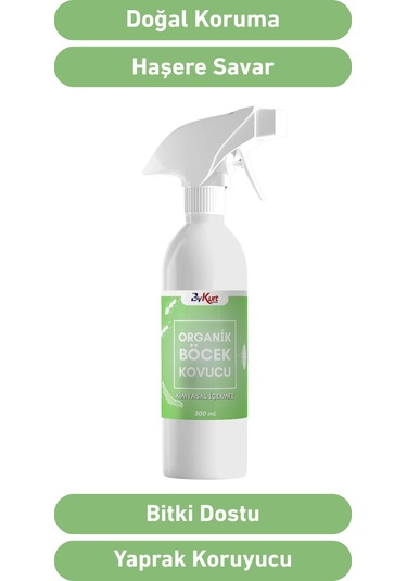 Bykurt Organik Böcek Kovucu 500ml Unlu Bit, Trips, Yeşil Bit, Kırmızı Örümcek Karşıtı 500 ML