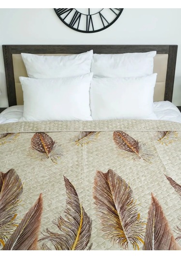 Marianna Elegant 200x220 Yatak Ve Kanepe İçin Örtü 168922650 Açık Bej