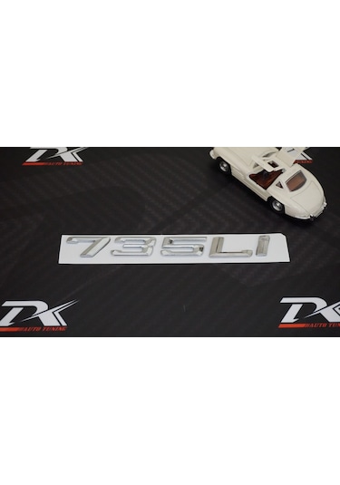 Bmw 735Li 735İ Bagaj Krom Metal 3M 3D Yazı Logo