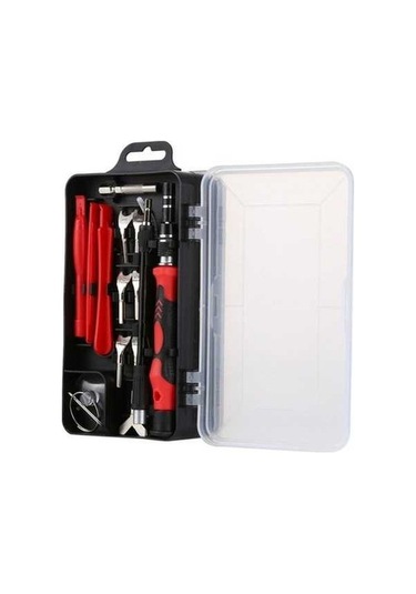 Fastbuy Türkçe 135 Adet Cep Telefonu Açma Aleti, Saat Onarım Seti, Kırmızı-siyah Tornavida Seti Aracılığıyla Telefon Ve Saat