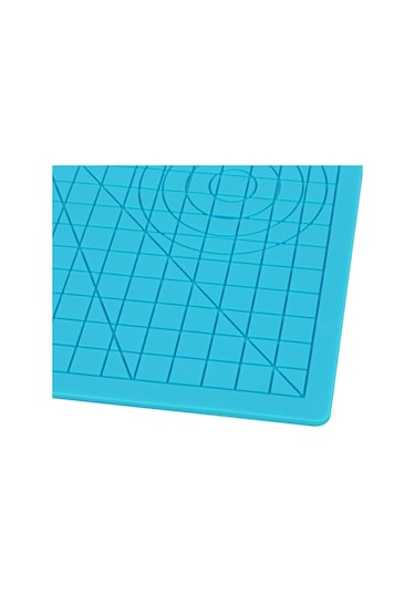 Geekyou Mavi Silikon 3d Yazıcı Kalem Kopyalama Tahtası A Tipi - 1 Adet + 2 Adet Rastgele Renkli Parmak Kapağı