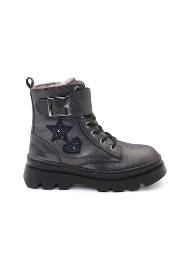Fast Step Hakiki Deri Kürklü Unisex Çocuk Klasik Bot 157kxa1774 001