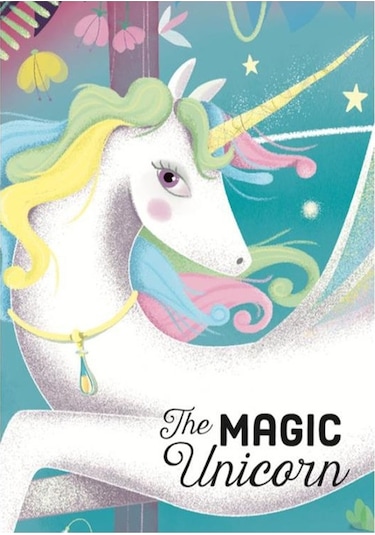 Sassi Unicorn Book And Puzzle