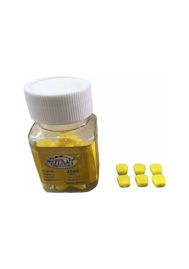 Mutant 3560 Pop Corn Plastik Kutu Mısır Sarı (50'Li Paket) (476173365)
