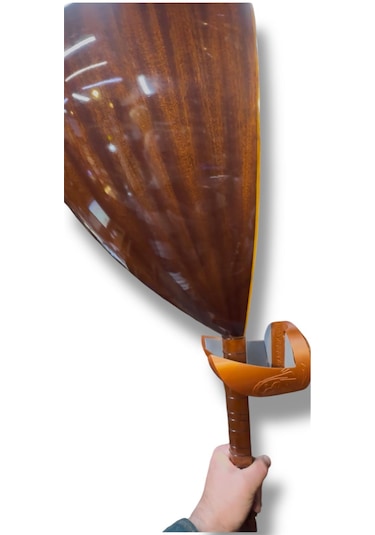 Bağlama Askısı / Zülfikar Logolu / Pıremıum Sap Atmaz / Enstrümanı Korur