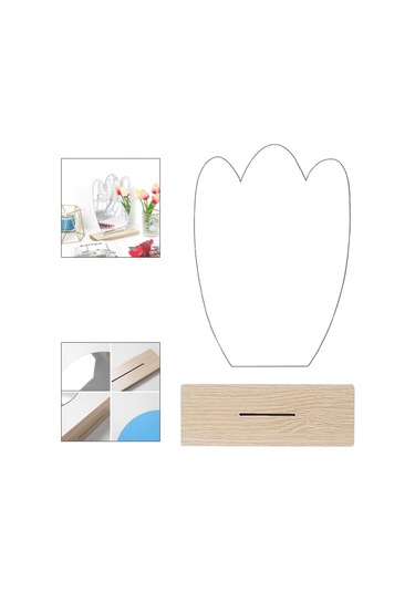 Suntek Banyo F Için Düzensiz Akrilik Makyaj Aynası Dekoratif