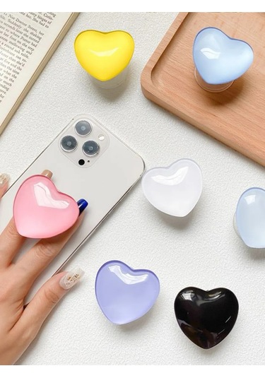 Cronax Telefon İçin Popsocket Yapışkan Tabanlı Kadınlar İçin Kalp 338733672