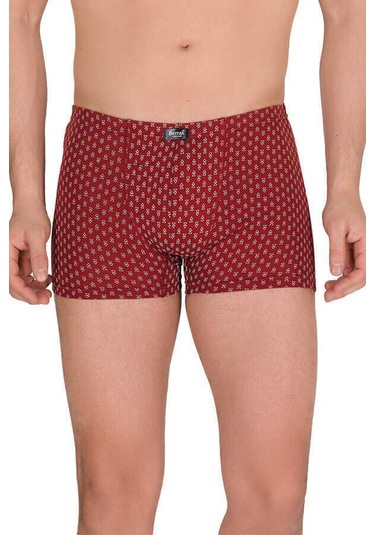 6 Lı Paket Berrak Erkek Likralı Modal Boxer 4497 Renk - Karışık