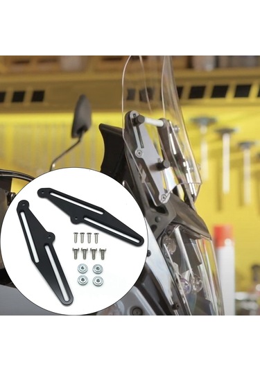 Suntek 4 Inç 100MM Yamaha Tenere 700 Için Motosiklet Ön Cam Ayar Braketi