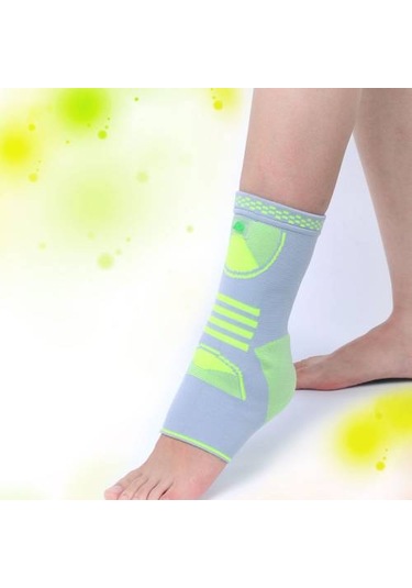 Soles Örgü Ayak Bilekliği Malleol Silikon Destekli