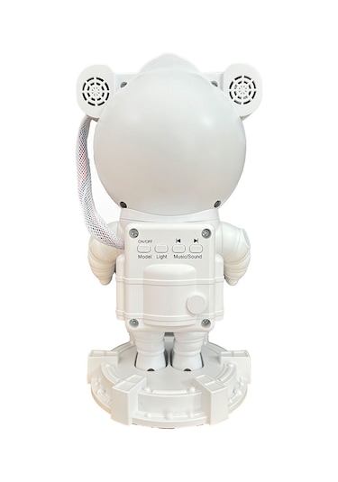 Petrix Uzaktan Kumandalı Astranot Projektör Gece Lambası Renkli Çok Renkli