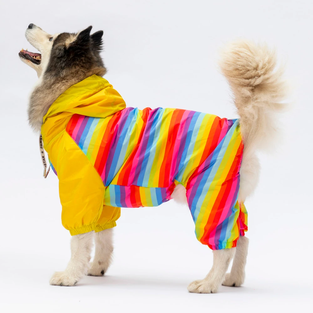 Peru Büyük Irk Köpek Tulum Yağmurluk