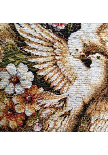 K53-Dokuma Goblen Kırlent Kılıfı