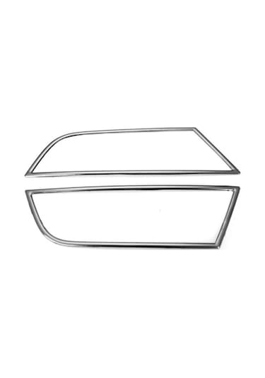 Skoda Octavıa A7 Sis Far Çerçevesi 2015 Krom 2 Parça Paslanma