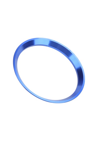 Lemestar Mercedes C E Cla Gla Glc Gle Sınıfı 2015+ İçin Aluminyum Alüminyum Direksiyon Merkezi Dekoratif Çerçeve - Mükemmel Uyum, Dayanıklı, Modası Takip Eden Mavi Renk Diğer