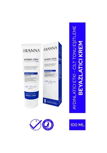 Bianna Whitening Aydınlatıcı Ve Cilt Tonu Eşitleyici Krem 100 ML