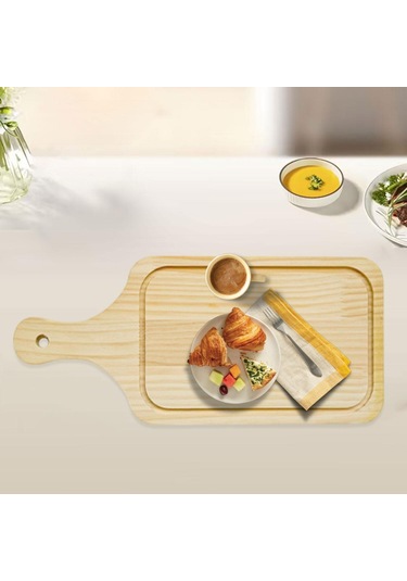 Suntek Ahşap Kesme Tahtası Dayanıklı Kolay Kullanım Peynir M