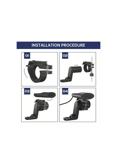 Boatshop1 Tip C Usb Ultra İnce Araç Motosiklet Telefon Şarj Cihazı Hızlı Şarj Pd Usb Dikiz Aynası Uzatma Askısı