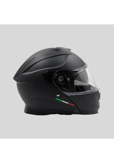 Arwic AR935 Mat Çene Açılır Ece-R 22.06 Motosiklet Kaskı Siyah