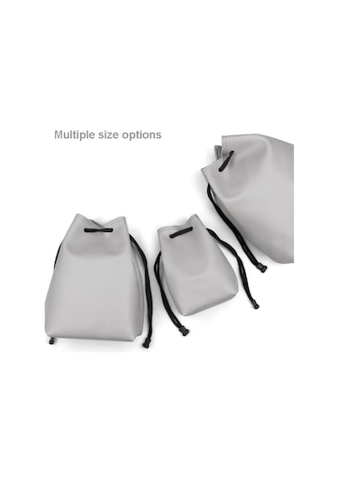 Baona Kamera Çantası Lens İpli Kılıfı, Boyut: Orta Gri Diğer