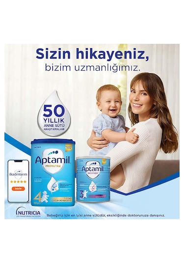 Aptamil 2 Prebiyotikli Devam Sütü 800 G x 2 Adet 1600 G