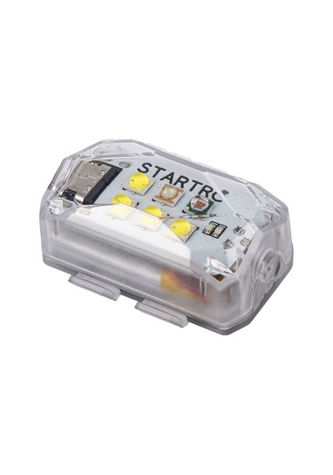 Yaozixa Drone Gece Işığı: 3 Renk Beyaz/yeşil/kırmızı , Çoklu Flaş Modu, Dahili Pil, Uyarlanabilir Abs+pc Malzeme