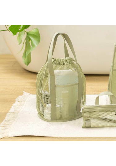 Mufunye Mavi Renkli Çok Fonksiyonlu, Hafif Ve Katlanabilir Seyahat Depolama Çantası - Polyamid Malzeme, Çift Kollü, Çekmeceli Kapatma MAvi