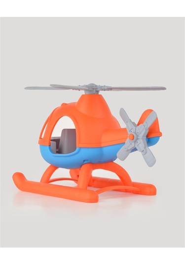 Büyük Helikopter Turuncu Mavi