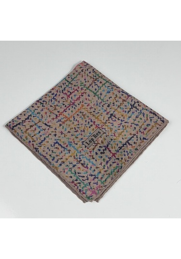 Lop Soft Pamuk Eşarp-06305 Vizon