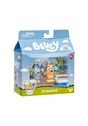 Bluey 2'li Figür Aksesuarlı Set Ice Blocks 18912
