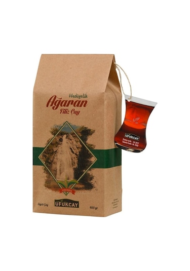 Ufukçay Hediyelik Ağaran Filiz Siyah Dökme Çay 400 G