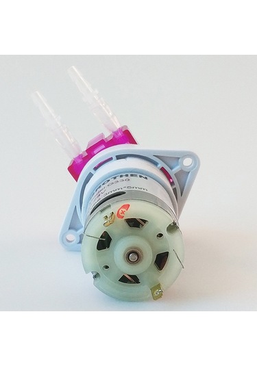 Monyee 12v/24v Dc Mini Peristaltik Pompa - Gıda Sınıfı Silikon Hortumlu 2x4mm