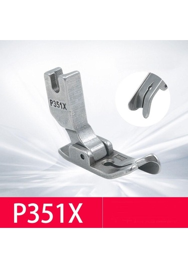 1 Adet 3mm-10mm P351x Sağ Kenar Kılavuzu Baskı Ayağı Yeni Dikiş Makinesi Aksesuarları 5mm