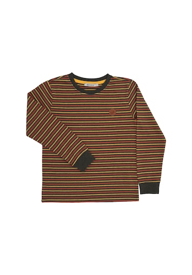 Erkek Çocuk Uzun Kollu Çizgili Tshirt - Reborn