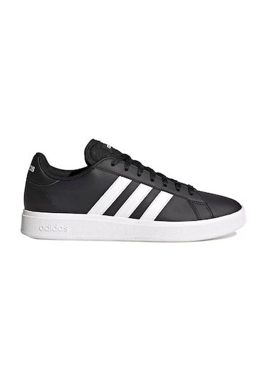 GW9251 Adidas Grand Court Base 2.0 Erkek Spor Ayakkabı CBLACK/FTW Siyah - Beyaz