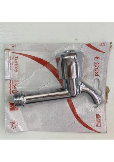 Sedef Uzun Musluk 1 Adet GÜMÜŞ