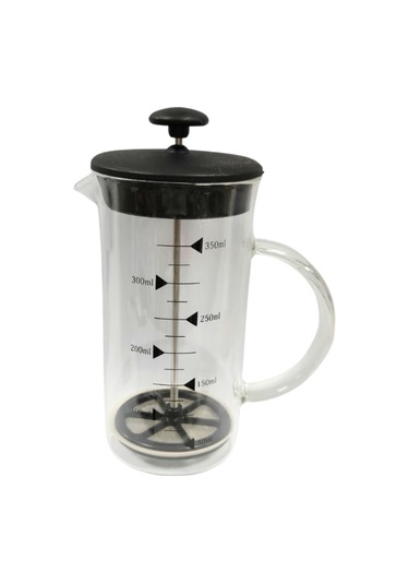Ahşap Kapaklı French Press 350 Ml Bitki Çay Demleme Kupası Çift Kapaklı Ahşap Ve Plastik Kapak Kahve