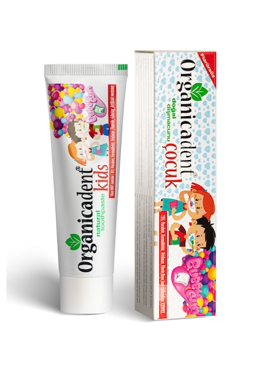 Organicadent Doğal Çocuk Diş Macunu 50ml 3 Adet Beyazlatma
