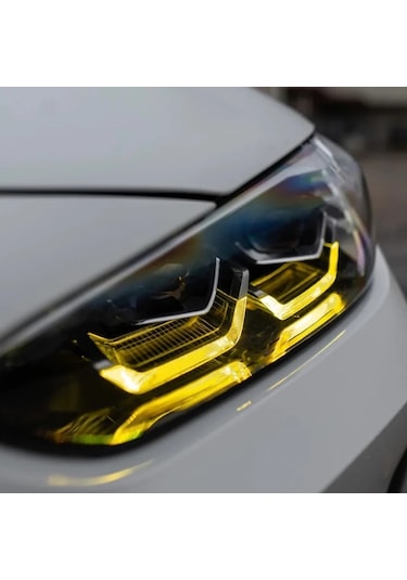 Ram2 Project Bmw G23 G22 M3 M4 Lazer Olmayan Model Yellow Drl Led