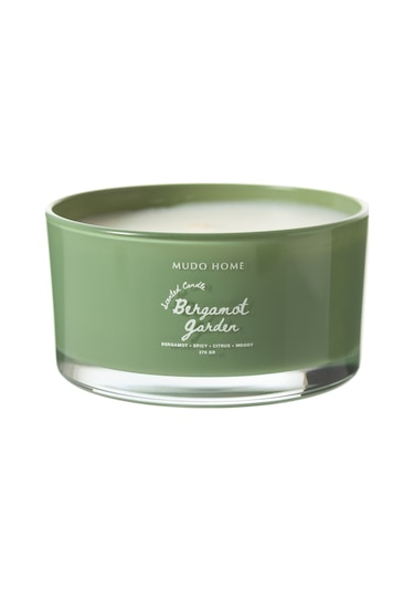 Mudo Home Bergamot Garden Yatay Mum Yeşil