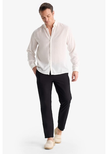 Defacto Slim Fit Dar Kesim Dar Paça Pantolon B2089ax25aunv91 Lacivert Defacto Slim Fit Dar Kesim Dar Paça Pantolon B2089ax25aunv91 Lacivert