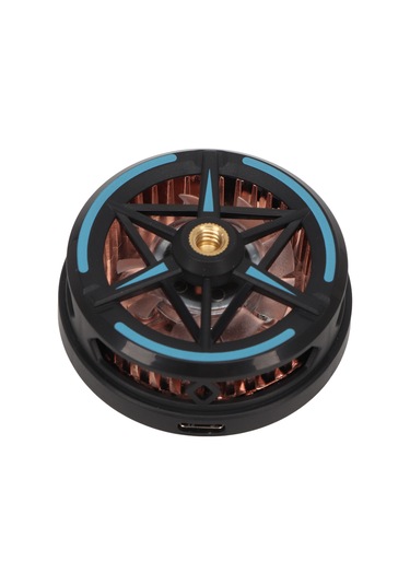 Mufunye S6 Telefon Soğutucu: Magsafe Manyetik, Yarıiletken Soğutma Teknolojisi, 5500 Rpm Turbin Fan, Akıllı Sıcaklık Kontrolü - Siyah