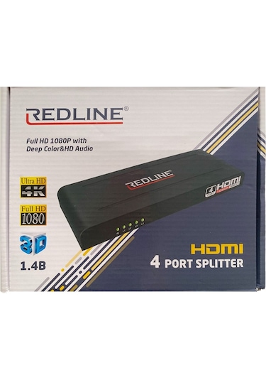 Redline Hs-4000 Hdmi 4 Port Splitter