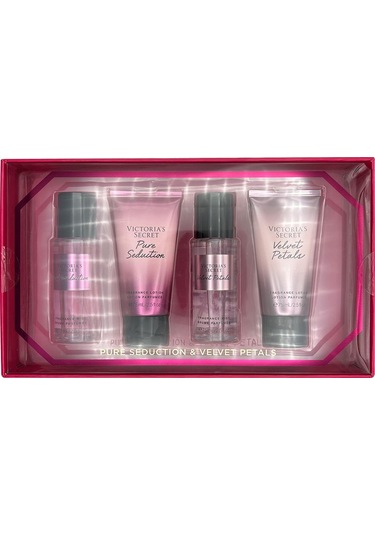 Victoria's Secret Pure Seduction & Velvet Petals Set 4 x 75 ML